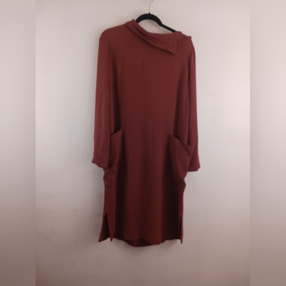 BECKEN Sienna funnel neck long sleeve dress size 2